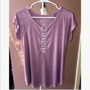 Soft Light Purple Tee!!